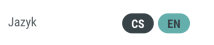 Možné stavy nastavení jazyka 4c